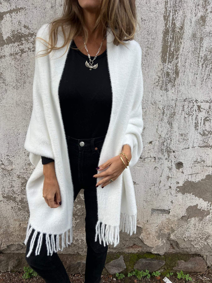 ALBERTA™ | ABRIGO ELEGANTE CON BORLAS