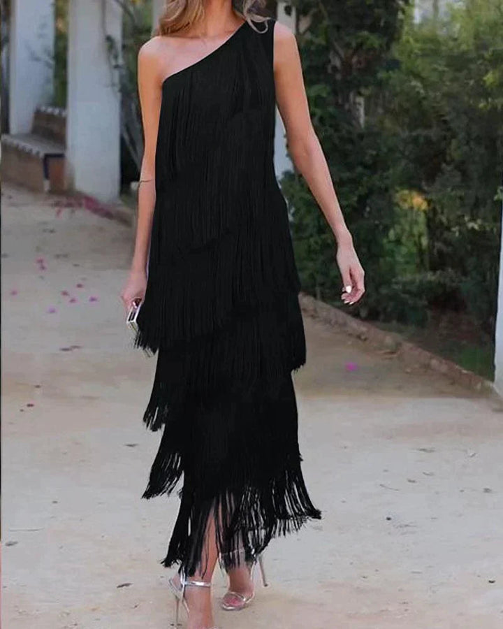 Felicia - Vestido con flecos
