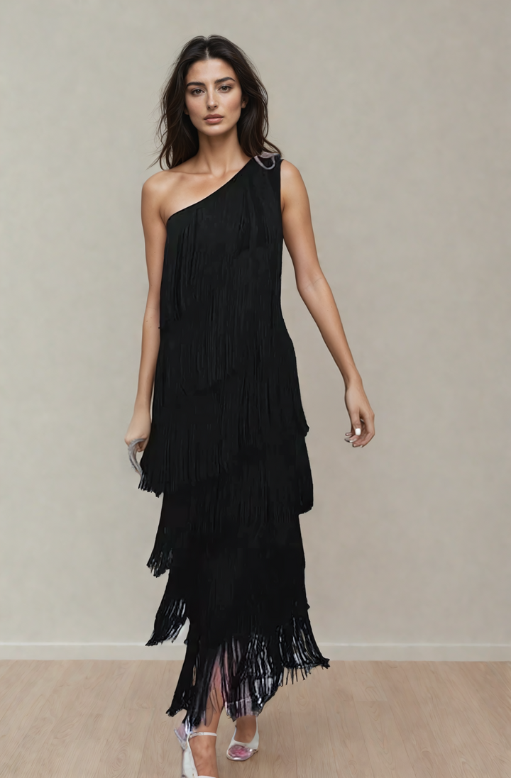 Felicia - Vestido con flecos