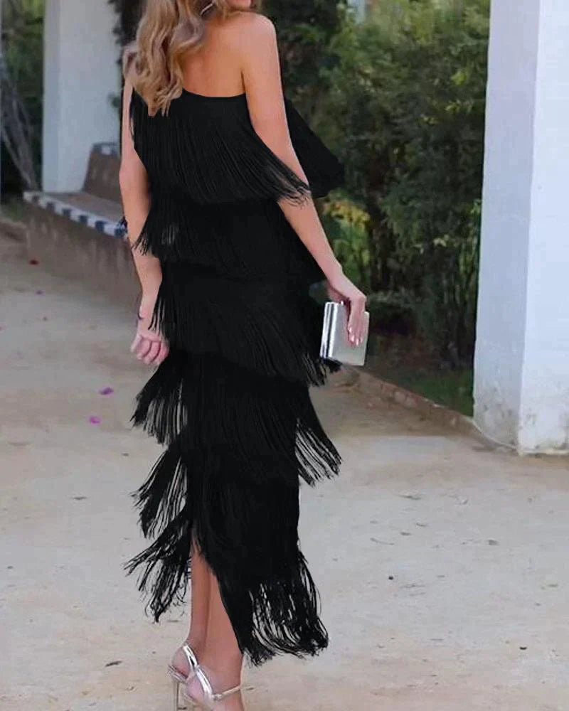 Felicia - Vestido con flecos
