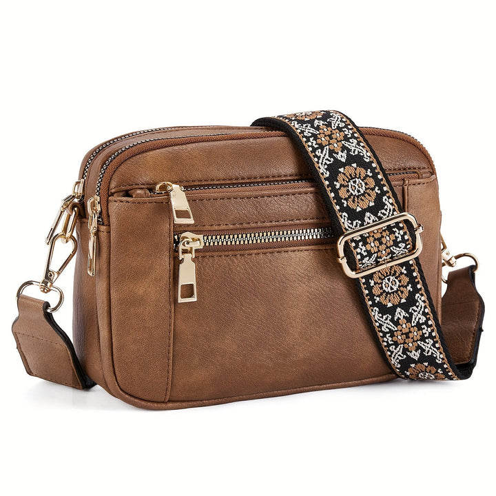 Maria| Bolso Vegano de Cuero Cruzado