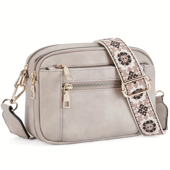 Maria| Bolso Vegano de Cuero Cruzado