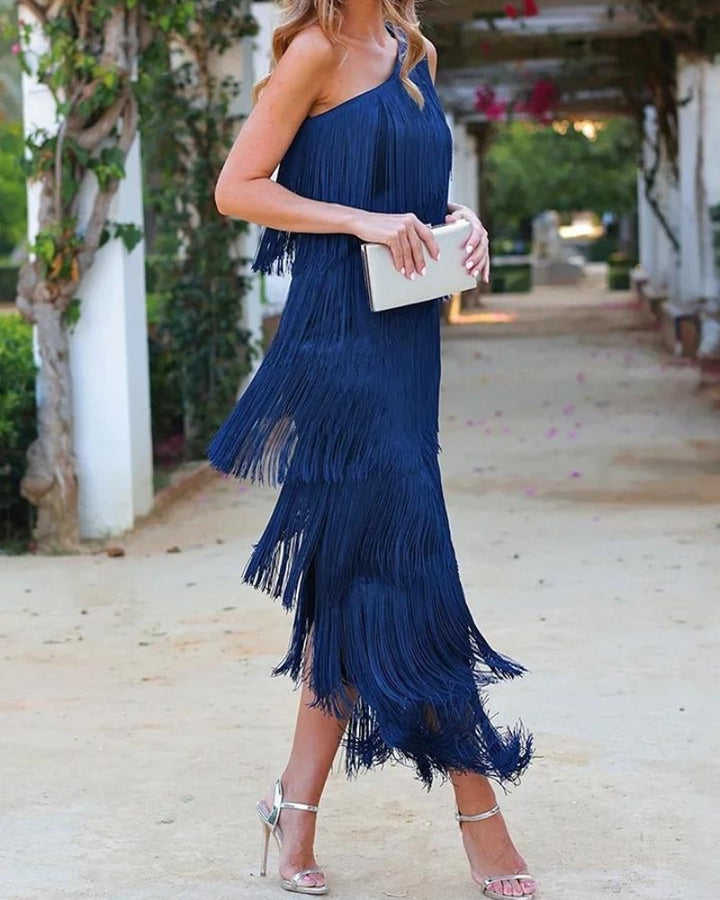 Felicia - Vestido con flecos