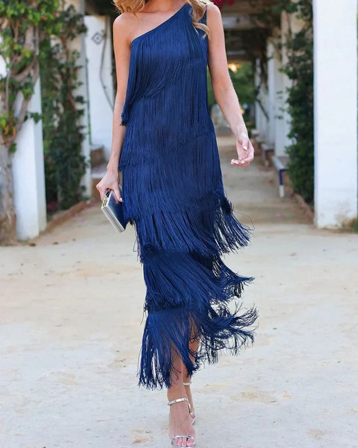 Felicia - Vestido con flecos