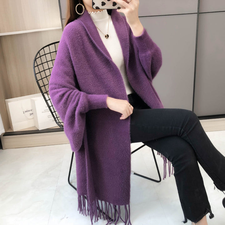 ALBERTA™ | ABRIGO ELEGANTE CON BORLAS
