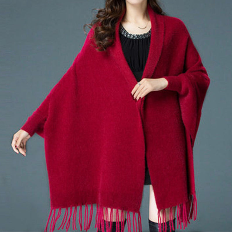 ALBERTA™ | ABRIGO ELEGANTE CON BORLAS