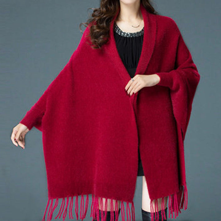 ALBERTA™ | ABRIGO ELEGANTE CON BORLAS