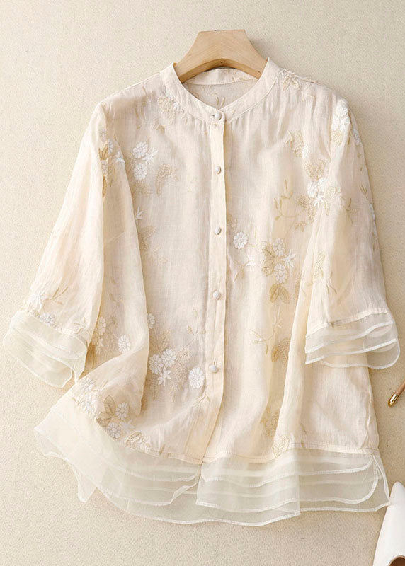 ELOISE™ | BLUSA FLORAL EN TEJIDO LIGERO