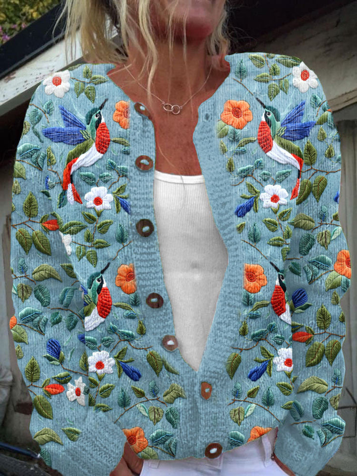 Zita™ | CÁRDIGAN FLORAL ELEGANTE