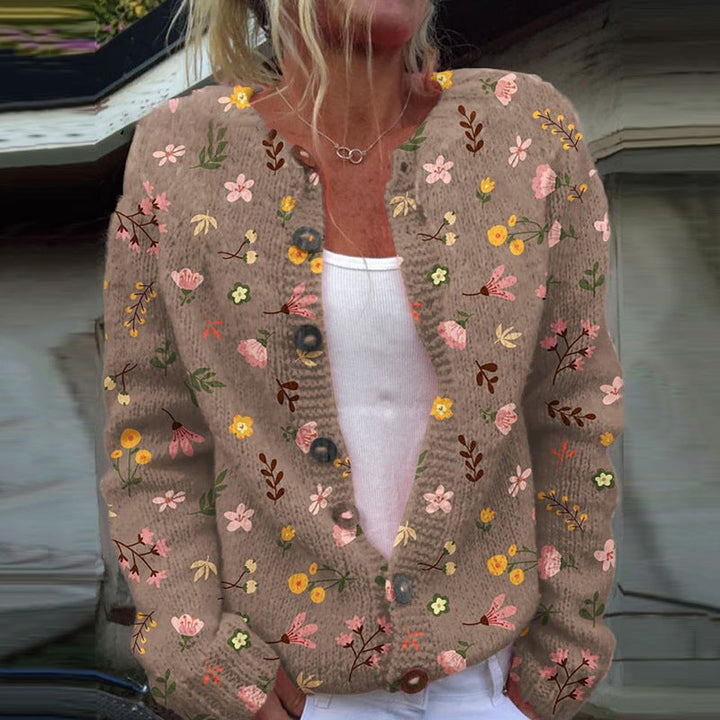 Zita™ | CÁRDIGAN FLORAL ELEGANTE