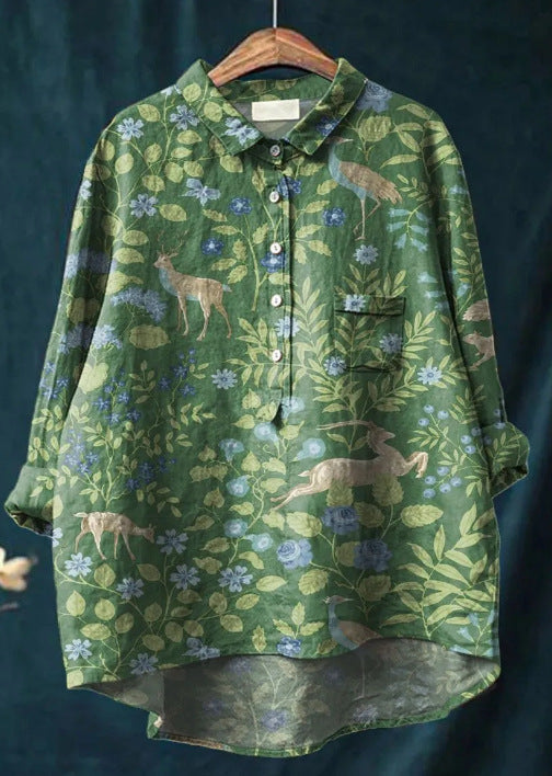 Elise™ | Camisa clásica con estampado floral
