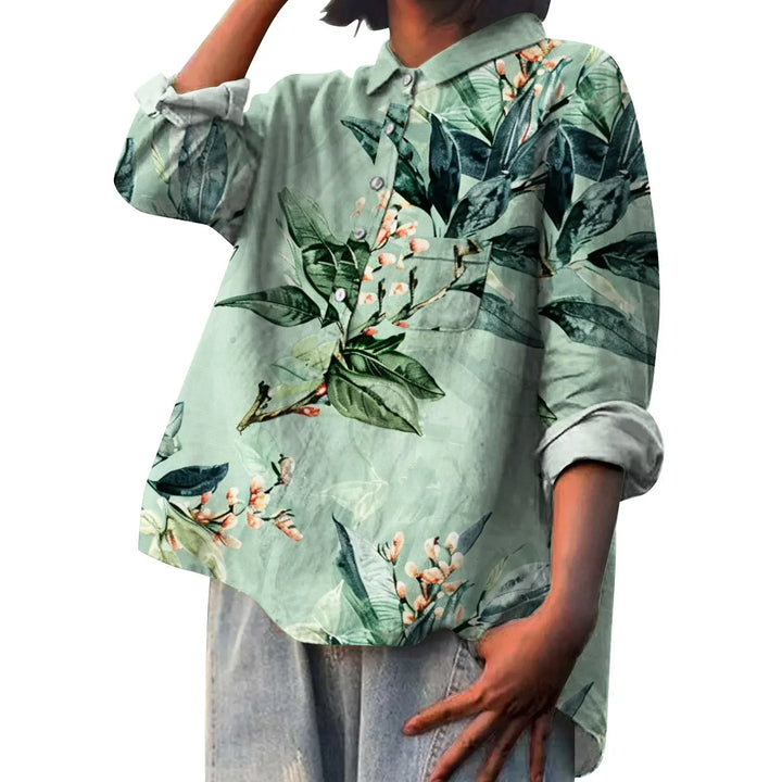 Dora™ | CAMISA FLORAL DE MODA