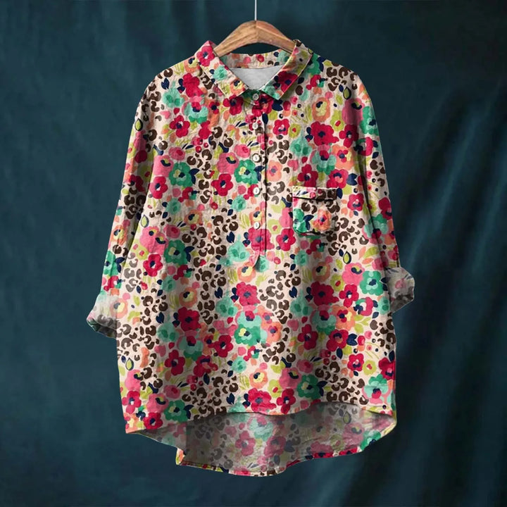 Santina™ | Camisa floral elegante