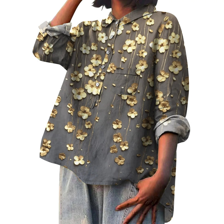 Dora™ | CAMISA FLORAL DE MODA