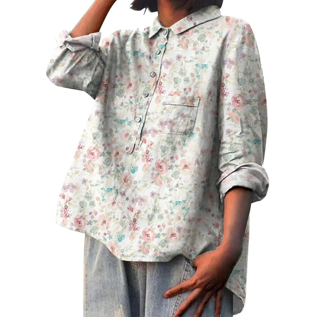 Dora™ | CAMISA FLORAL DE MODA