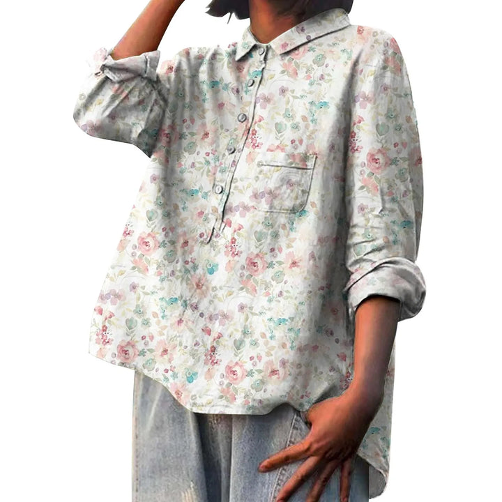 Dora™ | CAMISA FLORAL DE MODA