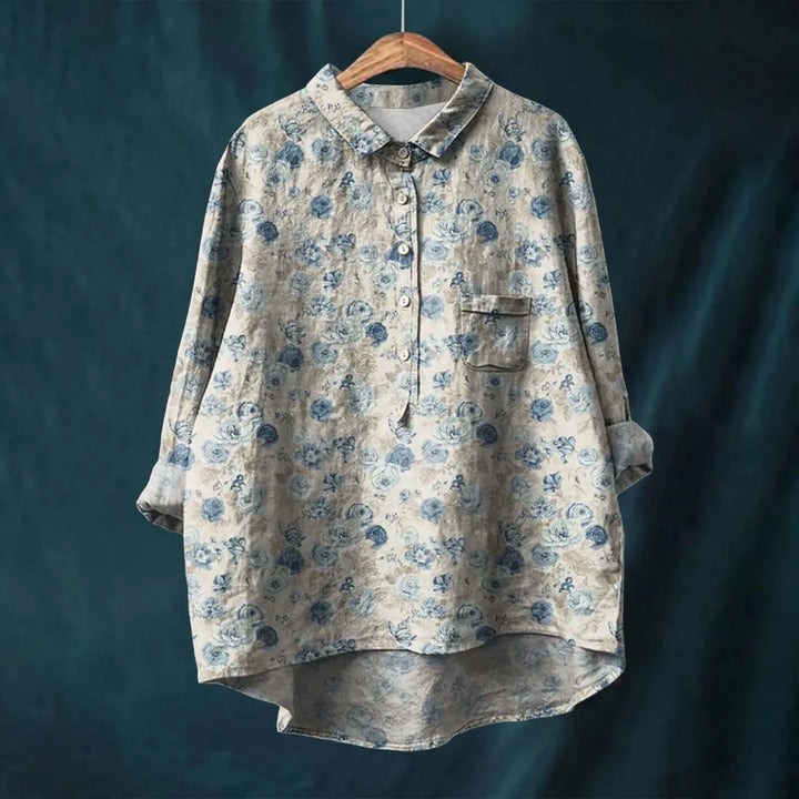 Santina™ | Camisa floral elegante
