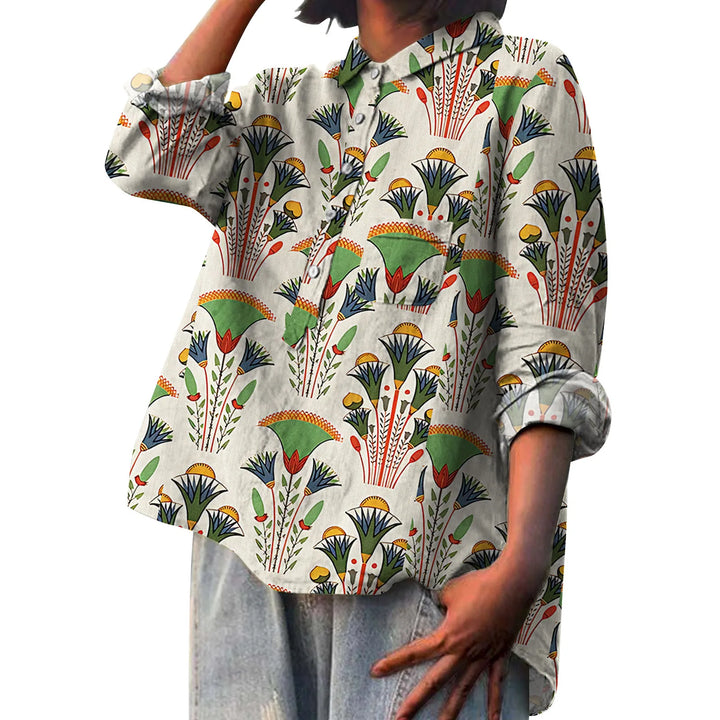 Dora™ | CAMISA FLORAL DE MODA