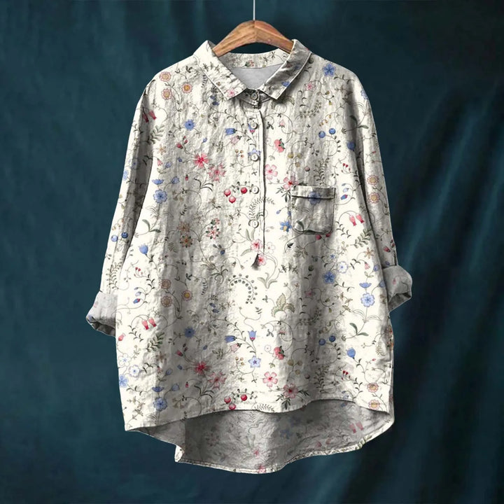 Santina™ | Camisa floral elegante