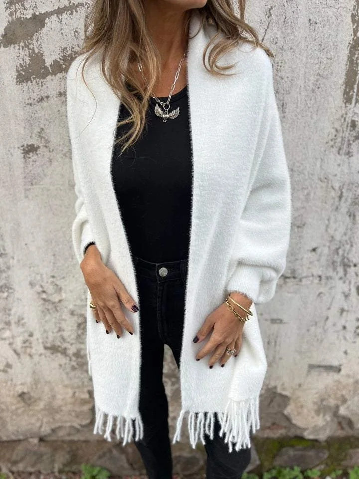 ALBERTA™ | ABRIGO ELEGANTE CON BORLAS