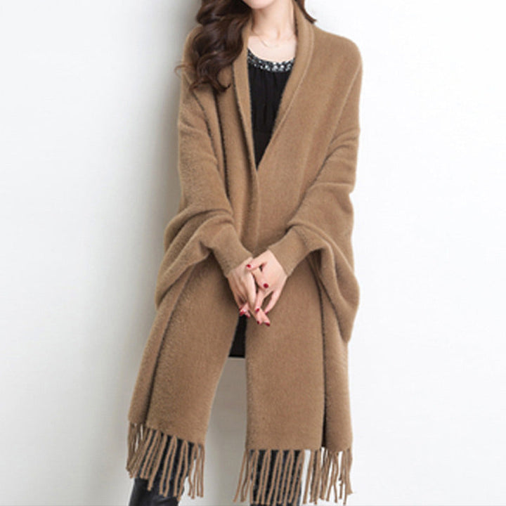 ALBERTA™ | ABRIGO ELEGANTE CON BORLAS